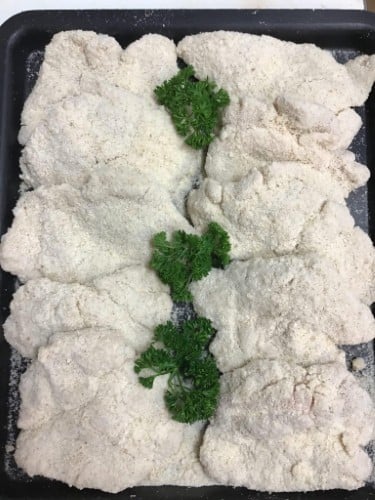 10 Chicken Thigh Schnitzels $20